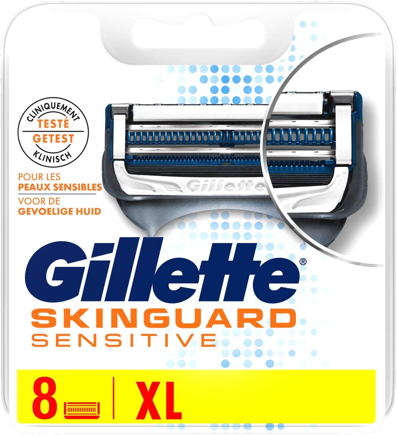 Gilette Skin Guard Sensitive Rasierklingen für Männer (1x8)